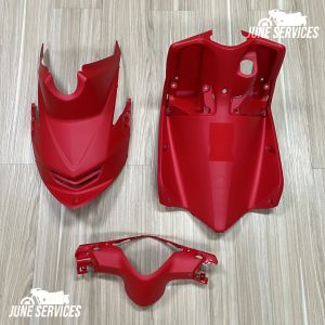 คอนโซน Mio ตาคู่ 115 เซ็ต 3 ชิ้น สีแดงสด (2011)