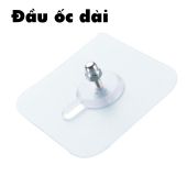 Móc Dán Tường Chịu Lực Siêu Dính Chịu Lực có đinh treo đồ tranh ảnh móc kệ miếng dán 2 mặt trong suốt móc dính treo tường đa năng
