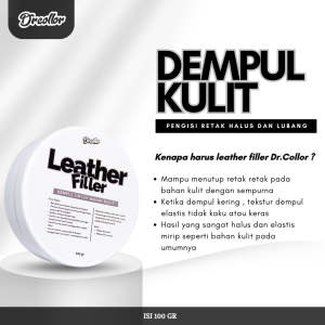 Dempul Kulit Leather Filler Dr. Collor