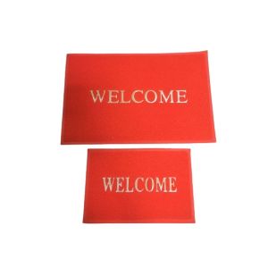WELCOME DOOR MAT WATERPROOF / FLOORING MAT FOR HOME OFFICE