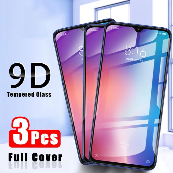 Cover Gorilla Glass Vivo Y20 3Pcs 9D Tempered Glass For Vivo Y20