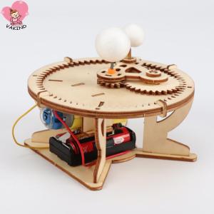 DIY Science Toys Kids Solar System Model Astronomy Sun Earth Moon Planet Toy
