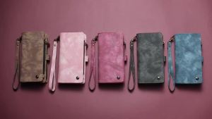 CaseMe Magnetic 2 in 1 Flip Leather Case for iPhone 17 Pro Max 16E 16 Plus 15 14 13 12 11 XR Zipper Wallet Card Phone Cover Etui2026