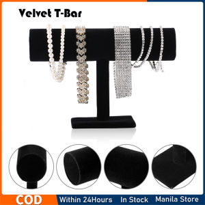 T-Bar Bracelet Holder Organizer Jewelry Display Boutique Watch Stand for Home Organization Storage