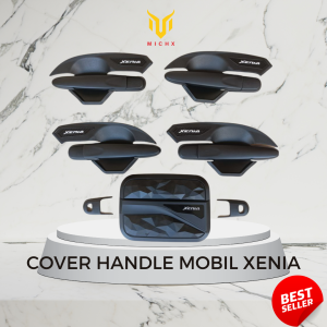 Paket Cover handle dan tank Xenia 2012 - 2021 elegant hitam doff kombinasi carbon