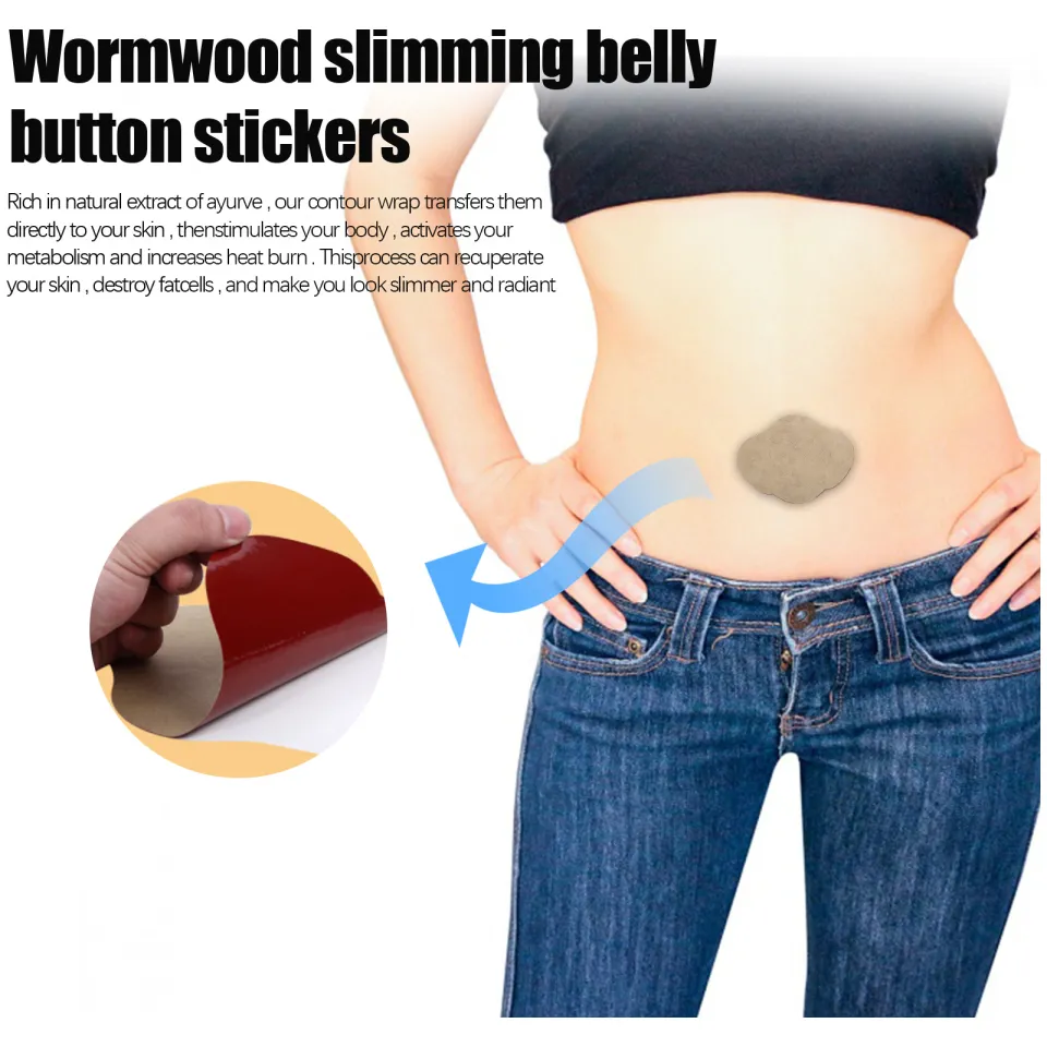 EELHOE Wonderposted Quick Slimming Patch Wormwood Lose Weight Patches Body  Shaper Belly Navel Stickers Anti-Cellulite Fat Burning Waist Abdomen  Slimming Navel Plaster