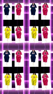 Setelan Kaos Wanita Oversize LD115 Cm Celana Pendek 3/4 One Set Wanita Dewasa Terbaru 2023 Bear Topi