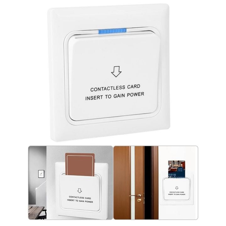 Power Key Card Sensor Electricity Recognition Switch Panel for Hotel Energy Saving 170V250V