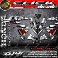 Honda Click 125i / 150i Version 2 Decals / VENOM DESIGN / STICKER FOR MOTORCYCLE PARTS AND ACCESSORIES. 