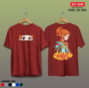 JAGONYA KAOS89 | KAOS NAMI ONE PIECE | VIRAL | COCOK UNTUK PRIA DAN WANITA
