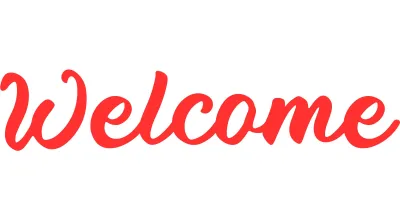 Sticker PVC dicut (586) สติ๊กเกอร์ ไดคัท Welcome ติดกระจก แต่งร้าน ร้านอาหาร ร้านกาแฟ คาเฟ่ ร้านค้า คอนโด ที่พัก สำนักงาน