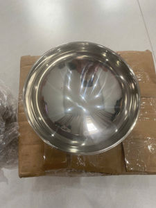 Sét 5 Bát Tô INOX 2 Lớp Xoắn Trắng (Bạc) Size 18cm