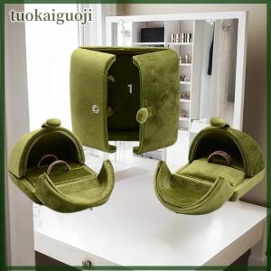 tuokaiguoji กล่องแหวนแต่งงานกล่องแม่เหล็กสำหรับใส่ต่างหูสร้อยคอสร้อยข้อมือกล่องเก็บเครื่องประดับ