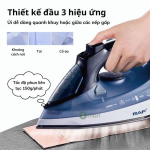 Bàn ủi hơi nước cầm tay Bàn là QCOOKER 2in1 cầm tay Công suất 2200W ỦI PHẲNG NHANH mọi loại vải