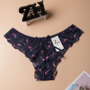 zh-forever.D016 กางเกงชั้นในผู้หญิง กางเกงในลูกไม้ นิ่มยืด