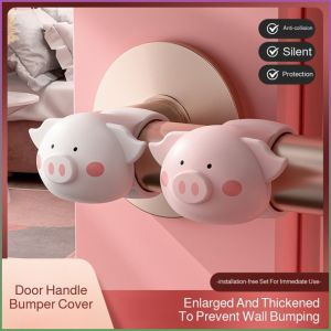 ที่กั้นประตู บังคับใช้บังคับ ป้องกันการชนกัน แผงประตูป้องกันการชนกัน รูปทรงการ์ตูนน่ารัก บ้านสไตล์ต่างๆ