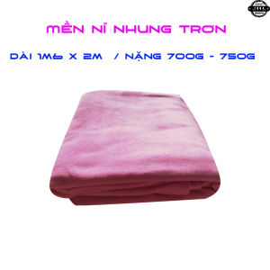 Chăn bông trơn 1m6 x 2m / 800g - 1000g