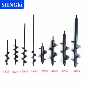 [COD] 🔥🔥🔥SHNGki Vườn trồng hoa và cây đào lỗ khoan bit xoắn ốc thanh đất lỏng hợp kim đất ddrill bit ngắn thanh