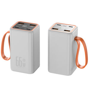 SG [In Stock]🔥New Power Bank 66W Digital Display Super Fast Charging Small and Portable Can Carry Aircraft 30000mAh Large Capacity Fast Charging Mobile Power Supply Mini Power Bank Charging Bank