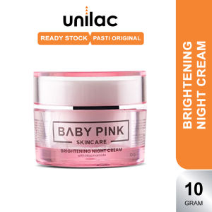 Baby Pink Skincare Night Cream 10gr With Niacinamide - Babypink Skincare Krim Malam BPOM