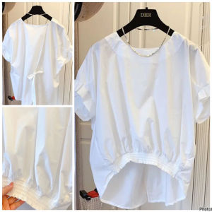 BLOUSE WANITA OVERSIZE PITA BELAKANG 368