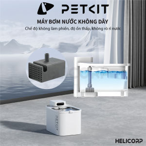 Máy lọc nước dùng pin sạc cho chó mèo PETKIT Eversweet Max 3L - Dùng pin sạc 5000mAh