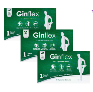 【Ship in 24h】EXP2028 Ginflex Joint Pain Quick Relief Plant Based Health Supplement