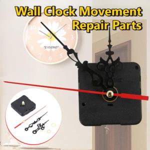 Clock Mechanism Silent Quartz Movement Machine Wall Hands Pointer Set Clockwork Table Hanging DIY Quartz Watch Repair Parts