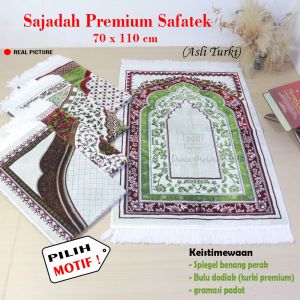 Sajadah Turki Safatek Premium Benang Lurex