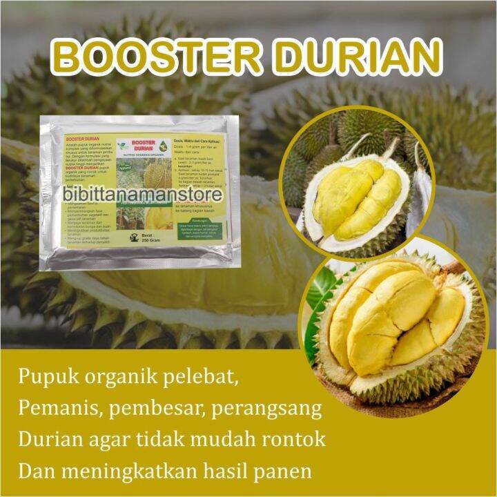 Pupuk Booster Durian Pemicu Cepat Berbuah Besar Dan Lebat Lazada