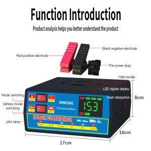 100%ของแท้ การส่งมอบกรุงเทพฯ ชาร์จได้เร็ว10นาที！ที่ชาตแบตรถยน 8000W เหมาะกับรถทุกประเภท เครื่องชาร์จแบต 12v24v แบตเตอรี่รถยนต์ เครื่องชาร์จ ชาตแบตเตอรี่ เครื่องชาตแบต ตู้ชาร์ดแบตรี่ ตู้ชาร์จแบต ที่ชาตแบตเตอรี ที่ชาร์จแบตรถ เครื่องชาทแบต12v24