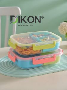 Multi-grid Lunch Box Removable Divider Tray Bento Box na Pastel Macaron Food Storage Container for Office School Picnic