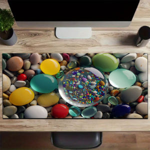 1pc 3D stone Large Mouse Pad computer mat Desk Mat keyboard mat Office Gaming Table Mat
