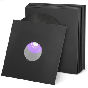 ซองใส่แผ่นเสียงสีดำ ขนาด12นิ้ว ป้องกันรอยและฝุ่น Vinyl record black inner sleeves