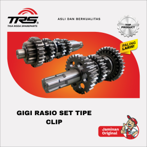 [TRS] GIGI RASIO SET VIAR KARYA 150 200 CC TIPE CLIP KAISAR TOSSA NOZOMI APPKTM DLL RODA 3