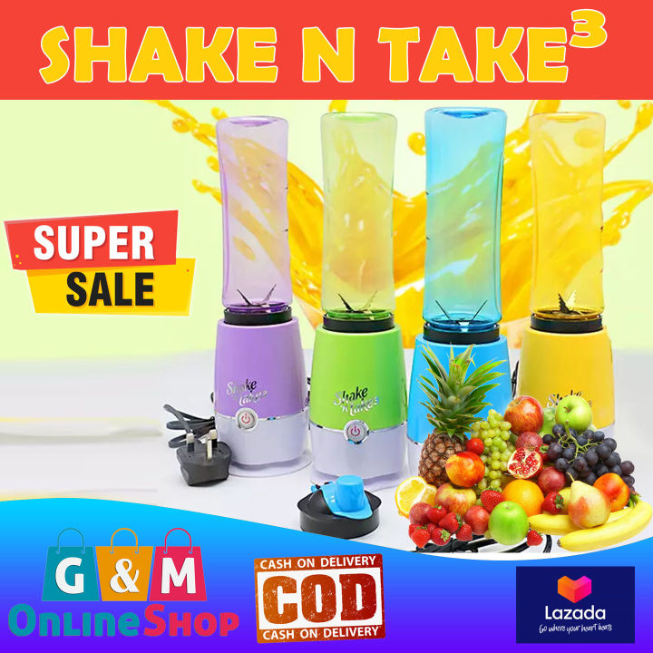 Shake N Take Tumbler and Blender 16oz Lazada PH