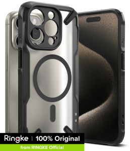 Ringke Fusion-X Mag Matte Compatible with iPhone 15 Pro Max Case Cover [Military-Grade Protection] Advanced Protection TPU Bumper