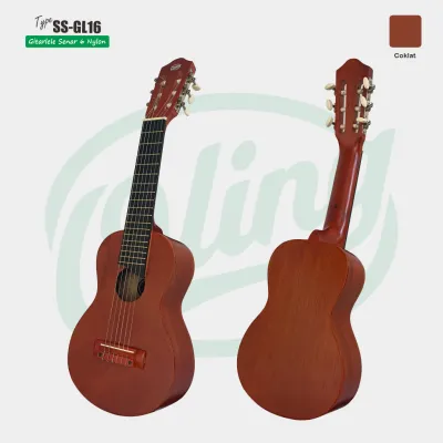 Gitarlele Original OLING SS-GL16 Senar Nylon Gratis Packing Kayu