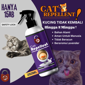 Pengusir Kucing Bahan Alami Tanpa Menyakitin Parfum Pengusir Kucing Wangi Lavender 250ml