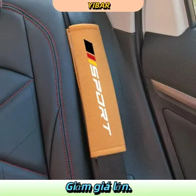 YIBAR 1 chiếc đệm dây an toàn xe hơi mềm mại và thoải mái đệm dây an toàn cá nhân và thời trang thích hợp cho việc sử dụng xe
