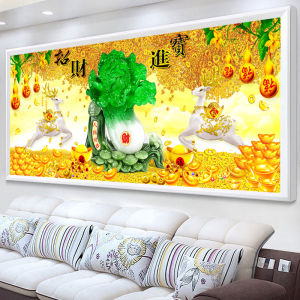 DIY Diamond Painting Full Rusa sawi rezeki 120×50 cm D723