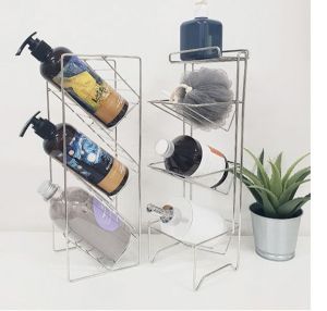 (214)Giá đỡ đa năng inox cao cấp đặt tại nhà bếp phòng tắm ban công