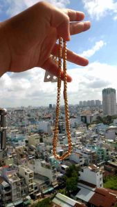 Dây Chuyền Nam Đốt Trúc Đẹp Mạ Vàng 18k - Đeo Sáng Như Vàng Thật