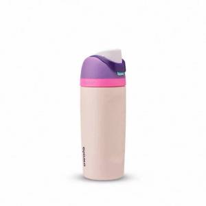 Owala Kids FreeSip 16oz Bottle｜Insulated BPA-Free with Straw & Carry Bag