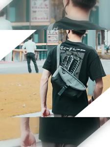 Cycling Fashion Messenger Bag Portable Postman Shoulder Trend Sling Crossbody