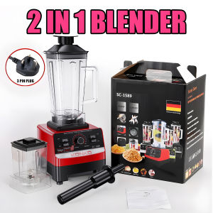 2.5L Blender Heavy Duty 4500W Juicer Blender Mixer Free Electric High Speed Juicer High Power Food Processor Ice Smoothies Crusher  Mesin Pengisar Ais mesin ais blender Serbaguna Pengisar Tugas Berat