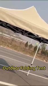 Retractable Car Tent 2x2 3x3 3x4.5 3x6m Blue canopy tent heavy duty Waterproof Outdoor Foldable Tent