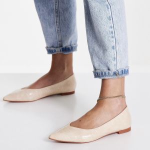 Sepatu Flat Shoes Wanita Kerja Croco Import Kania