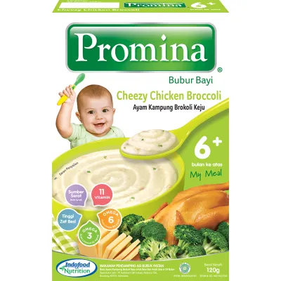 Promina BC Ayam Kampung Brokoli Keju Box 120 g