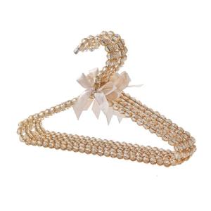 5pack Pet Supply Hangers Metal Plastomer Beads Decoration for Small Dog Clothes Wardrobes Accessories